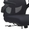 Καρέκλα γραφείου διευθυντική Belora Megapap με ύφασμα Mesh χρώμα μαύρο 63,5x62x117/127εκ.