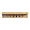 Κρεμάστρα τοίχου Vettini Megapap χρώμα sapphire oak 100x12x20εκ.