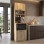 Έπιπλο κουζίνας Tuco 1 Megapap χρώμα sapphire oak 53,8x40x180εκ.