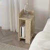 Κομοδίνο Elos Megapap αριστερό χρώμα travertine 25x27x60εκ.