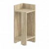 Κομοδίνο Elos Megapap αριστερό χρώμα travertine 25x27x60εκ.