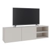 Έπιπλο τηλεόρασης επιτοίχιο Conrad Megapap χρώμα sandstone 140x35x38εκ.