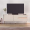 Έπιπλο τηλεόρασης Arch Megapap χρώμα sandstone 150x35x56,5εκ.