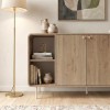 Μπουφές Colia Megapap χρώμα sepet oak 150x44x80εκ.