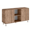 Μπουφές Doro Megapap χρώμα sepet oak 150,2x39x81εκ.