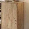 Μπουφές Colia Megapap χρώμα sepet oak 85x44x120,4εκ.