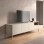 Έπιπλο τηλεόρασης Cailin Megapap χρώμα sandstone - sepet oak 180x41,8x55εκ.