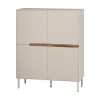 Μπουφές Arch Megapap χρώμα sandstone 98x40x120,5εκ.