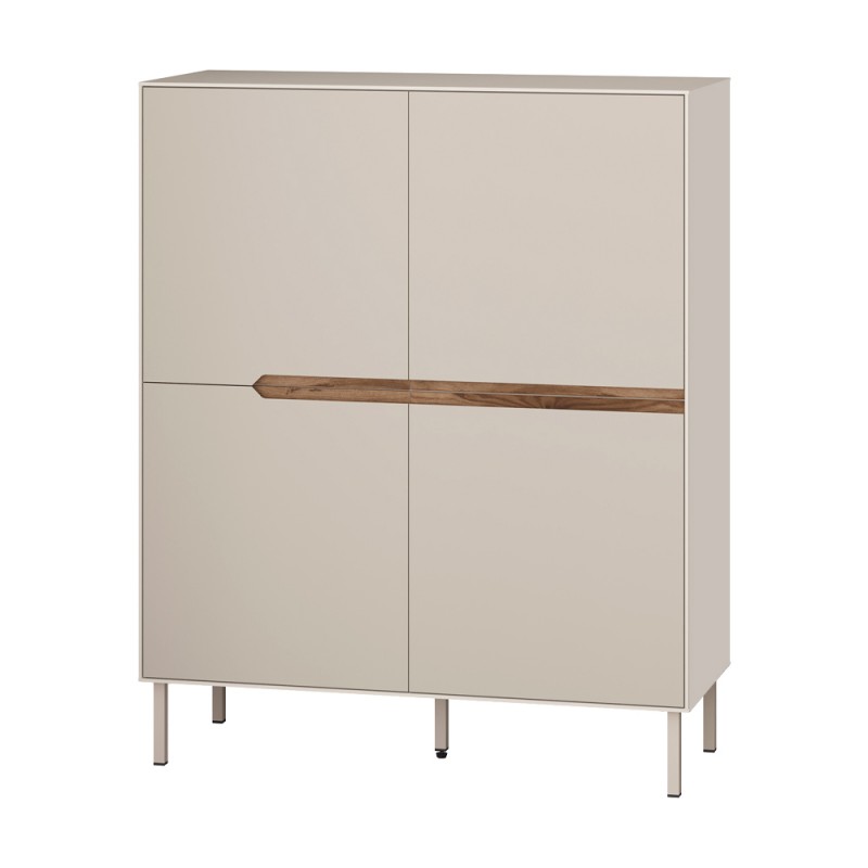 Μπουφές Arch Megapap χρώμα sandstone 98x40x120,5εκ.