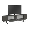 Έπιπλο τηλεόρασης Orontes Megapap χρώμα ανθρακί 180x29,6x50εκ.