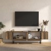 Έπιπλο τηλεόρασης Orontes Megapap χρώμα καρυδί 180x29,6x50εκ.