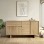 Μπουφές Capri Megapap χρώμα sapphire oak 146x45x76,5εκ.