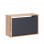 Παπουτσοθήκη 6 ζεύγων Step Megapap σε ανθρακί - sonoma 60x30x42εκ.