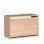 Παπουτσοθήκη 6 ζεύγων Step Megapap σε χρώμα sonoma 60x30x42εκ.