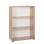 Βιβλιοθήκη Rio Megapap σε χρώμα sonoma 72x34x109εκ.