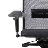 Καρέκλα γραφείου εργονομική Samurai-4 Megapap με ύφασμα Mesh σε μαύρο 70x70x124/134εκ.