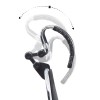 Καρέκλα γραφείου εργονομική Samurai-4 Megapap με ύφασμα Mesh σε μαύρο 70x70x124/134εκ.
