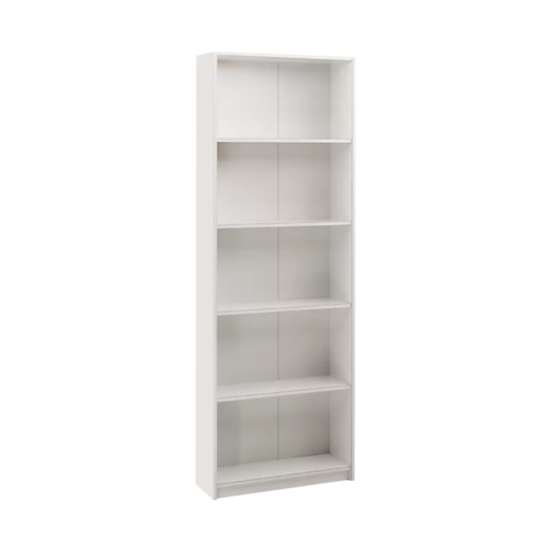 Βιβλιοθήκη Max Megapap σε χρώμα λευκό 58x23x170εκ.