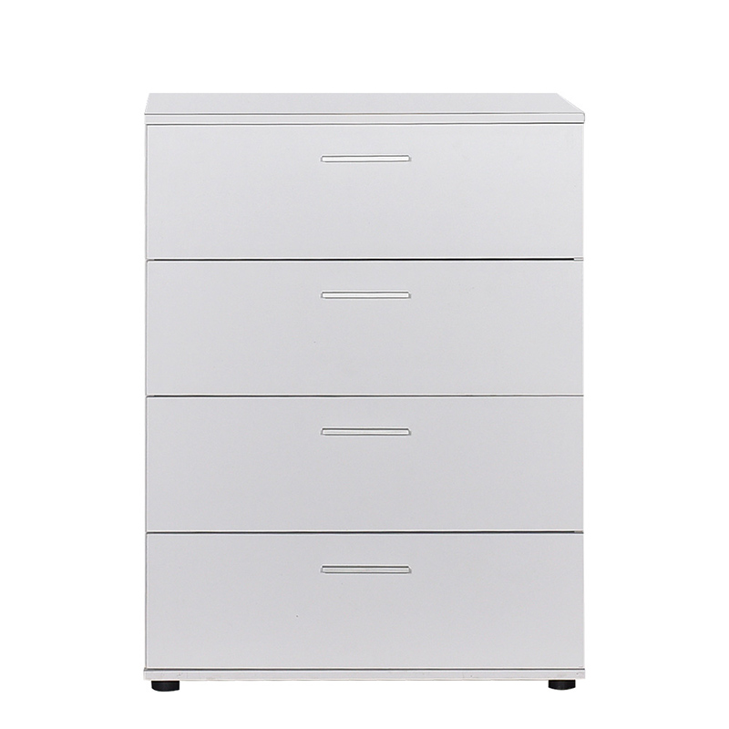 Συρταριέρα Trendline Megapap σε χρώμα λευκό 73x44x96εκ.