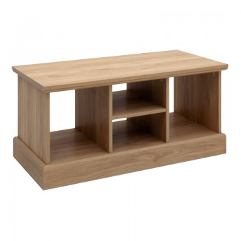 Τραπεζάκι σαλονιού Brady Megapap χρώμα sonoma 90x46x43εκ.