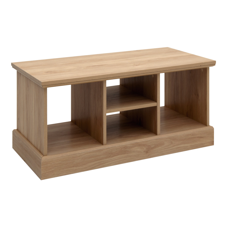 Τραπεζάκι σαλονιού Brady Megapap χρώμα sonoma 90x46x43εκ.