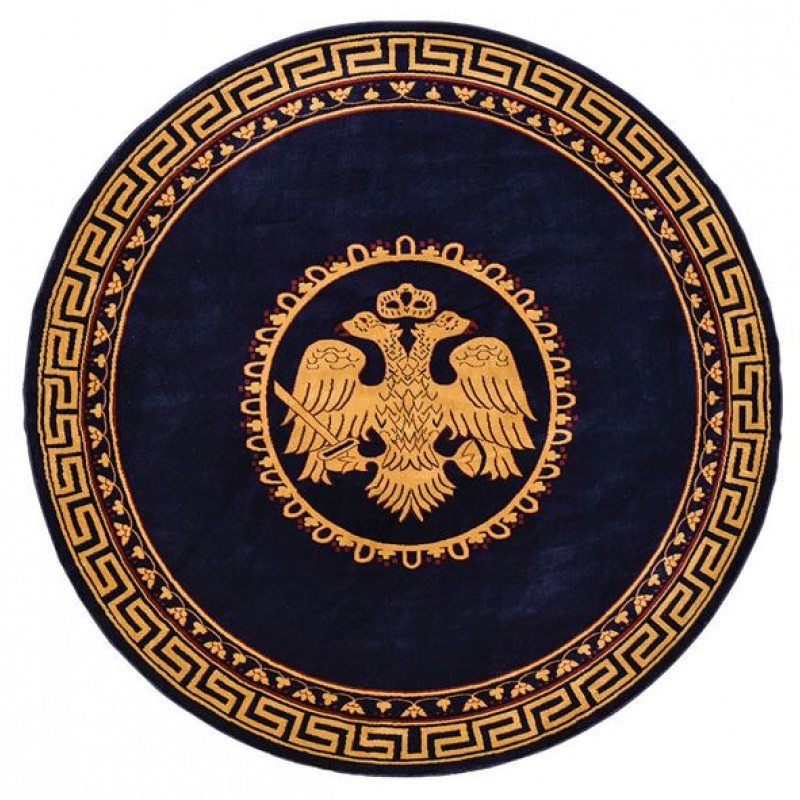 ΧΑΛΙ ΕΚΚΛΗΣΙΑΣΤΙΚΟ LYDIA 2128A NAVY ΣΤΡΟΓΓΥΛΟ - 250X250  NewPlan