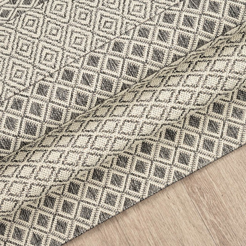 ΧΑΛΙ ETHNIK  1391D GREY-ECRU - 200X285  NewPlan