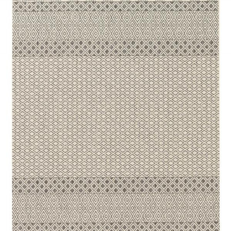 ΧΑΛΙ ETHNIK  1391D GREY-ECRU - 070X140  NewPlan