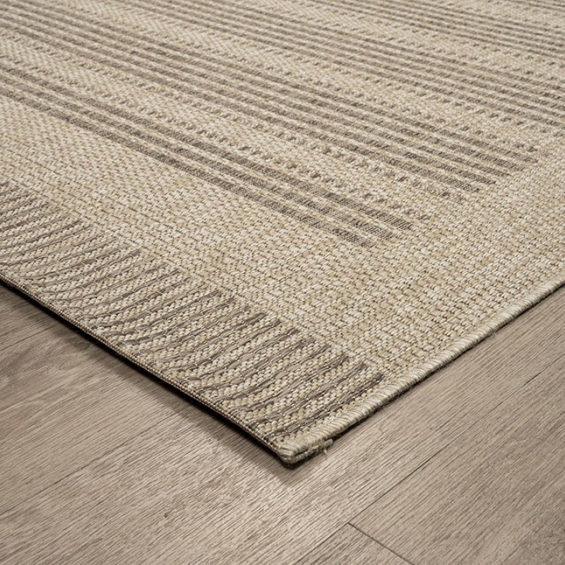 ΧΑΛΙ ETHNIK  203607C BROWN/CARAMEL BEIGE - 070X140  NewPlan