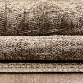 ΧΑΛΙ ETHNIK  204005C BROWN/CARAMEL BEIGE - 160X230  NewPlan