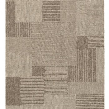 ΧΑΛΙ ETHNIK  20706C BROWN/CARAMEL BEIGE - 133X190  NewPlan