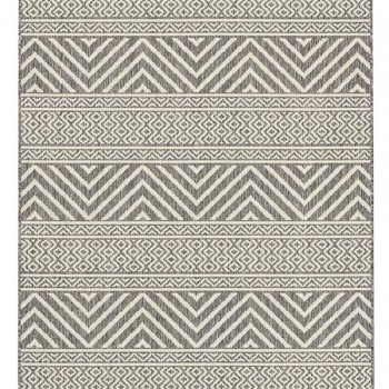 ΧΑΛΙ ETHNIK  7525D  GREY-ECRU - 200X285  NewPlan