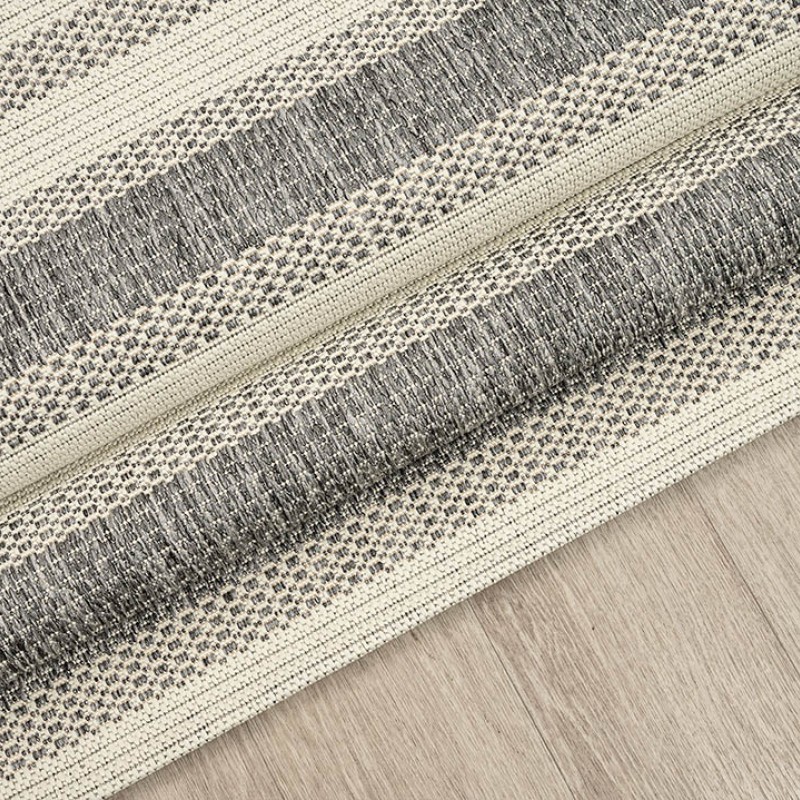 ΧΑΛΙ ETHNIK  8223D GREY-ECRU - 133X190  NewPlan