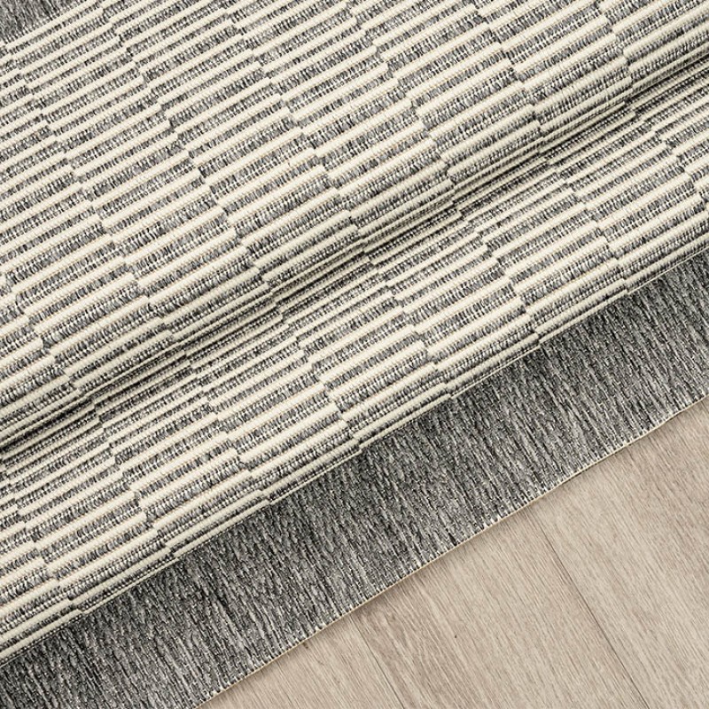 ΧΑΛΙ ETHNIK  9825D GREY-ECRU - 070X140  NewPlan