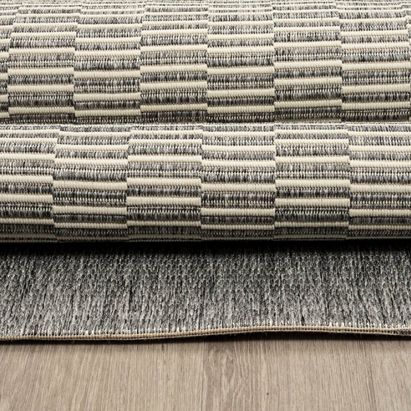 ΧΑΛΙ ETHNIK  9825D GREY-ECRU - 133X190  NewPlan