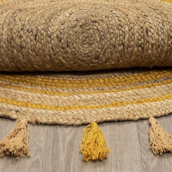 ΧΑΛΙ DELHI ΧΕΙΡΟΠΟΙΗΤΟ NAT.YELLOW ME003 - 120X120  NewPlan