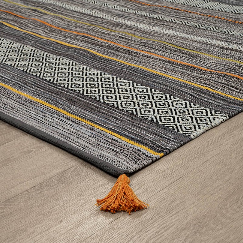 ΧΑΛΙ ANTIQUE KILIM  ΧΕΙΡΟΠΟΙΗΤΟ 5090 GREY - 133X190  NewPlan