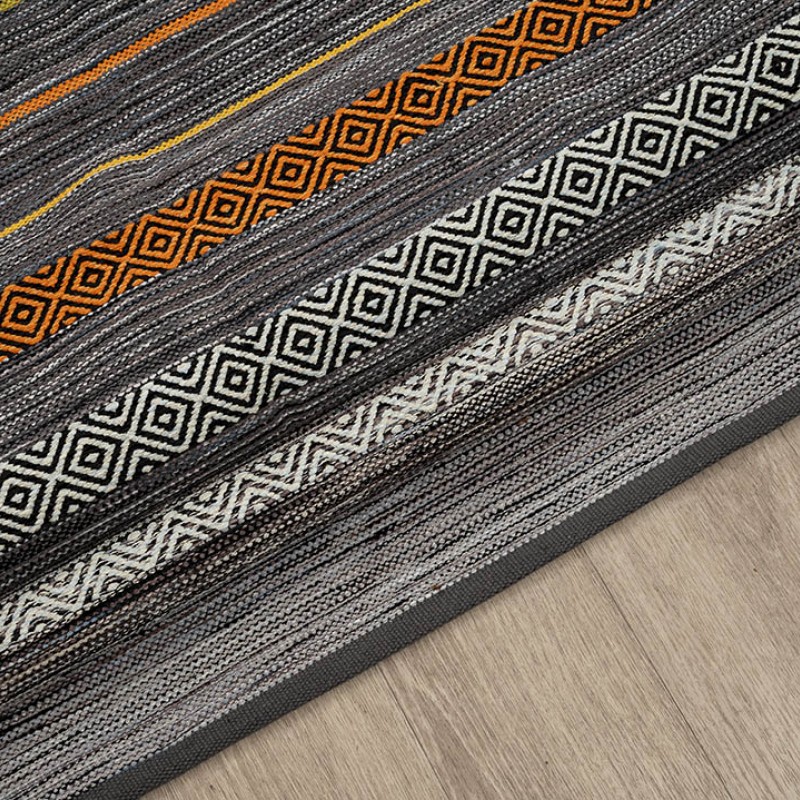 ΧΑΛΙ ANTIQUE KILIM  ΧΕΙΡΟΠΟΙΗΤΟ 5090 GREY - 200X285  NewPlan