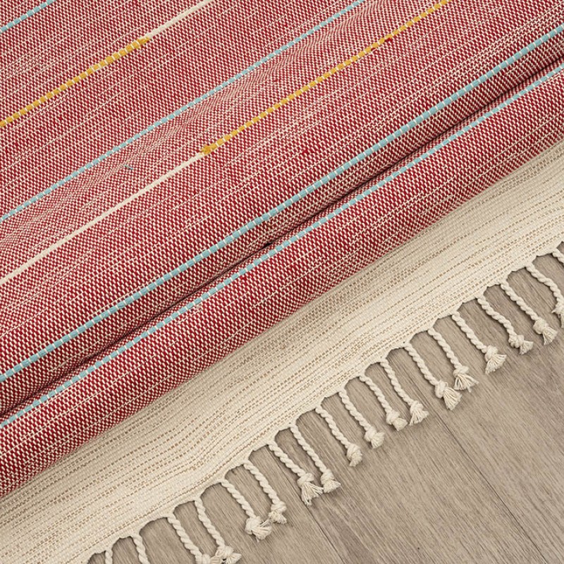 ΧΑΛΙ RIBELLA ΧΕΙΡΟΠΟΙΗΤΟ 400 RED - 070X190  NewPlan