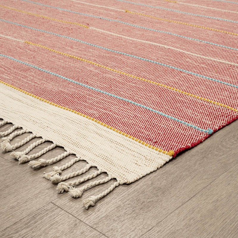 ΧΑΛΙ RIBELLA ΧΕΙΡΟΠΟΙΗΤΟ 400 RED - 070X140  NewPlan