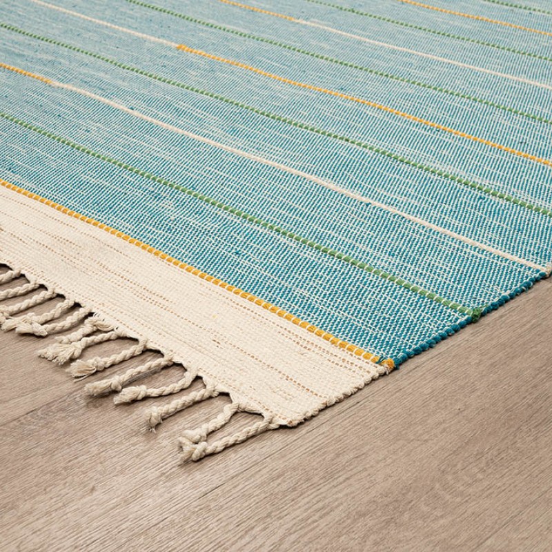 ΧΑΛΙ RIBELLA ΧΕΙΡΟΠΟΙΗΤΟ 700 BLUE - 160X230  NewPlan