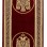 ΧΑΛΙ ΕΚΚΛΗΣΙΑΣΤΙΚΟ ATHOS 2126 BURGUNDY ΔΙΑΔΡΟΜΟΣ 120Μ NewPlan