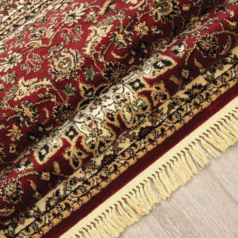ΧΑΛΙ PERSIA 1019 BURGUNDY ΜΕ ΚΡΟΣΣΙ - 133X190  NewPlan