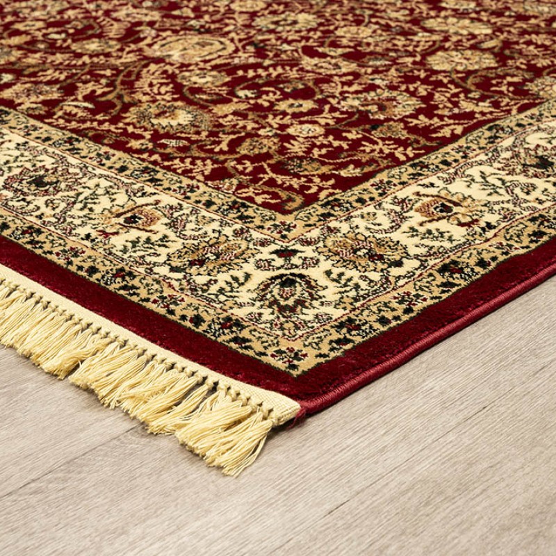 ΧΑΛΙ PERSIA 1533 BURGUNDY ΜΕ ΚΡΟΣΣΙ - 133X190  NewPlan