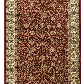 ΧΑΛΙ PERSIA 1533 BURGUNDY ΜΕ ΚΡΟΣΣΙ - 133X190  NewPlan