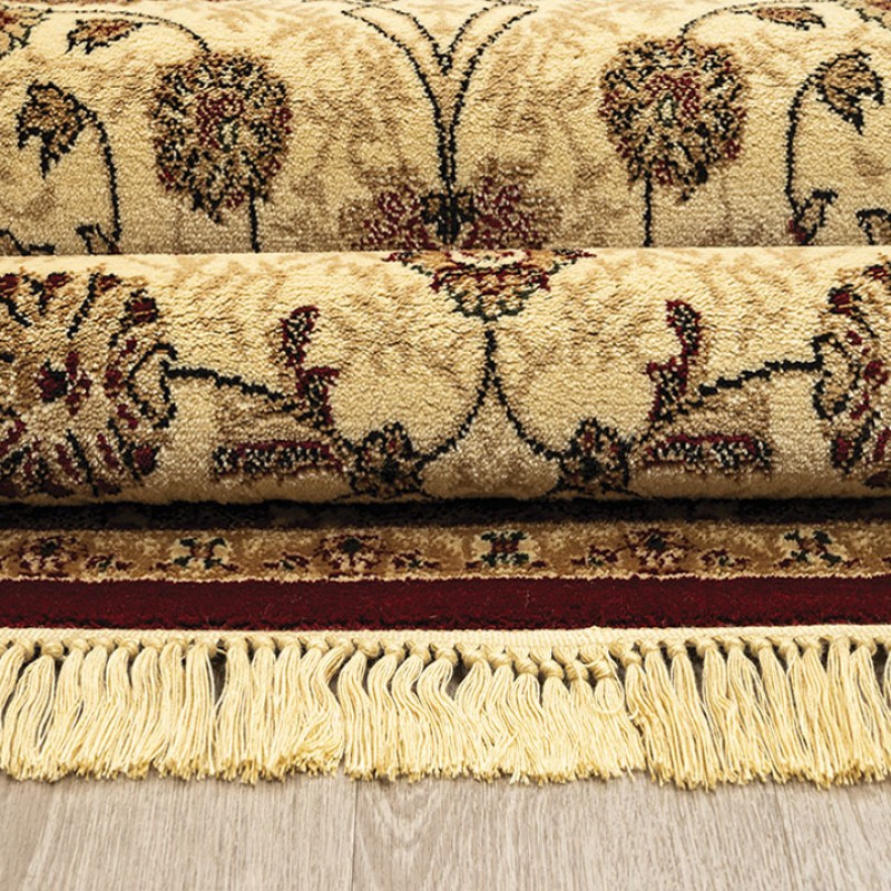 ΧΑΛΙ PERSIA 1536 BURGUNDY ΜΕ ΚΡΟΣΣΙ - 200X290  NewPlan