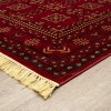 ΧΑΛΙ PERSIA   315 BURGUNDY ΜΕ ΚΡΟΣΣΙ - SET067(2x140,1x200)  NewPlan