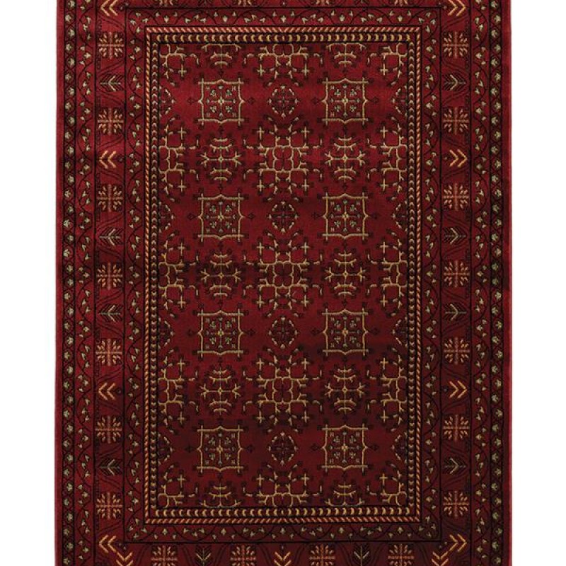 ΧΑΛΙ PERSIA   315 BURGUNDY ΜΕ ΚΡΟΣΣΙ - 200X290  NewPlan