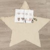 ΧΑΛΙ PUFFY FC3B BEIGE STAR ANTISLIP - 120X120  NewPlan