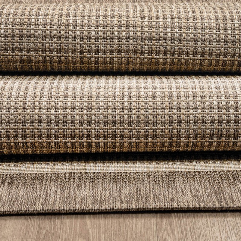 ΧΑΛΙ ETHNIK  202822C BROWN/CARAMEL BEIGE - 160X230  NewPlan